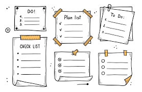 To Do list